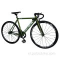 Enkele snelheid fiets Hi-Ten-staal vaste versnellingsfiets